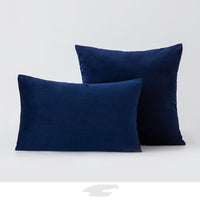 HKM-697043 Nordic Velvet Cushion Cover with PP Cotton Filling - Stylish Waist Support Pillow