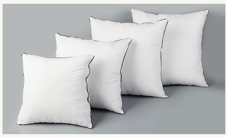 HKM-697107 Brushed Cloth Pillow Core with Virgin Cotton Filling for Comfort and Durability