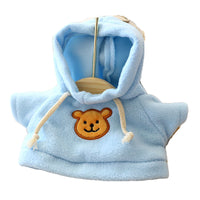 HKM-697427 Pet Hoodie Sweater Collection - Blue, Pink, Red, Yellow, Brown, Gray Bear - Medium & Large Sizes