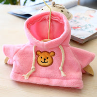 HKM-697427 Pet Hoodie Sweater Collection - Blue, Pink, Red, Yellow, Brown, Gray Bear - Medium & Large Sizes