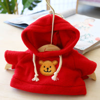 HKM-697427 Pet Hoodie Sweater Collection - Blue, Pink, Red, Yellow, Brown, Gray Bear - Medium & Large Sizes