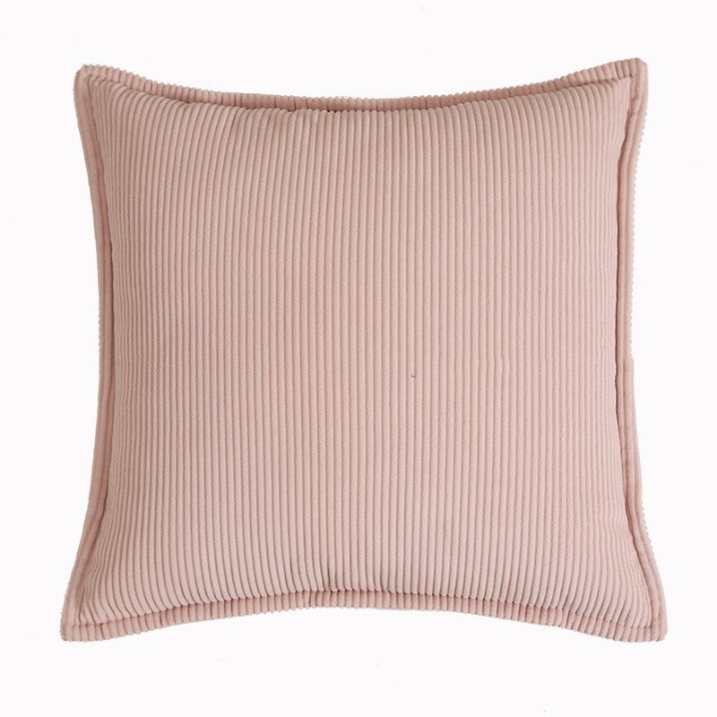 HKM-697427 Plush Solid Color Throw Pillow Cushions for Living Room 35x55cm, 45x45cm, 50x50cm