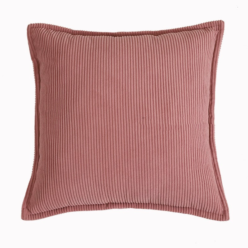 HKM-697427 Plush Solid Color Throw Pillow Cushions for Living Room 35x55cm, 45x45cm, 50x50cm