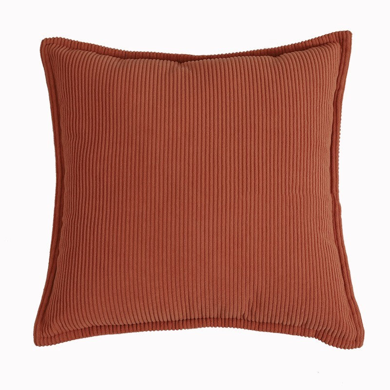 HKM-697427 Plush Solid Color Throw Pillow Cushions for Living Room 35x55cm, 45x45cm, 50x50cm