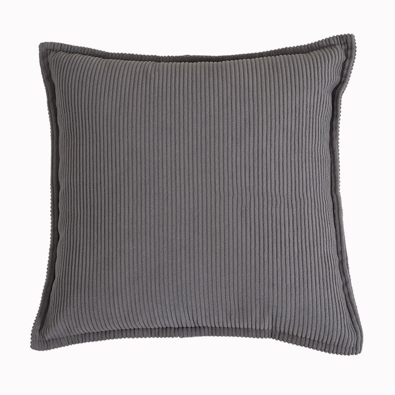 HKM-697427 Plush Solid Color Throw Pillow Cushions for Living Room 35x55cm, 45x45cm, 50x50cm