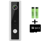 HKM-697491 Smart WiFi Video Doorbell Camera with Visual Intercom and 160° Sensing Angle