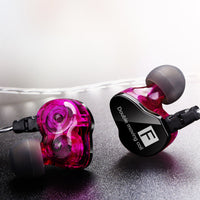 HKM-697875 CK9 Dual-Motion In-Ear Wired Headset with Silicone Earplugs - Available in Multiple Colors