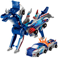 HKM-697939 Collision Transforming Dinosaur Car Toy for Ages 5 and Up - 2-in-1 Robot and Car Design