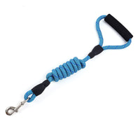 HKM-697939 Nylon Dog Traction Rope with Handle and Spring for Comfortable Walks