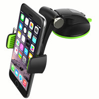 HKM-698195 Universal Silicone Phone Holder for Car Dashboard and Air Outlet - Suction Cup and Magnet Bracket Options
