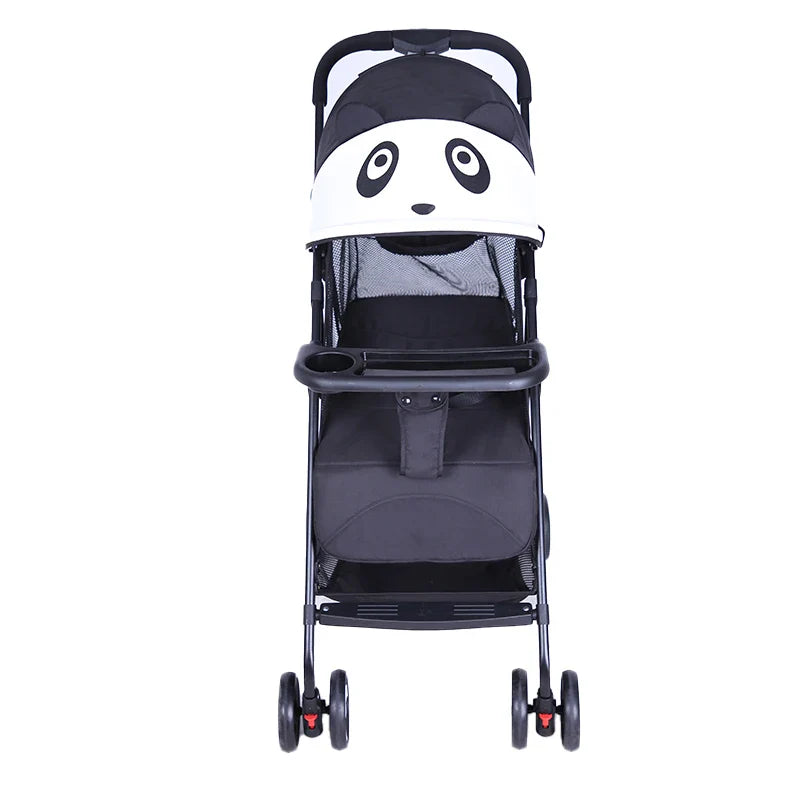 KTX-698323 Lightweight One-Hand Foldable Baby Stroller with Adorable Animal Design for Children Aged 0-3 Years