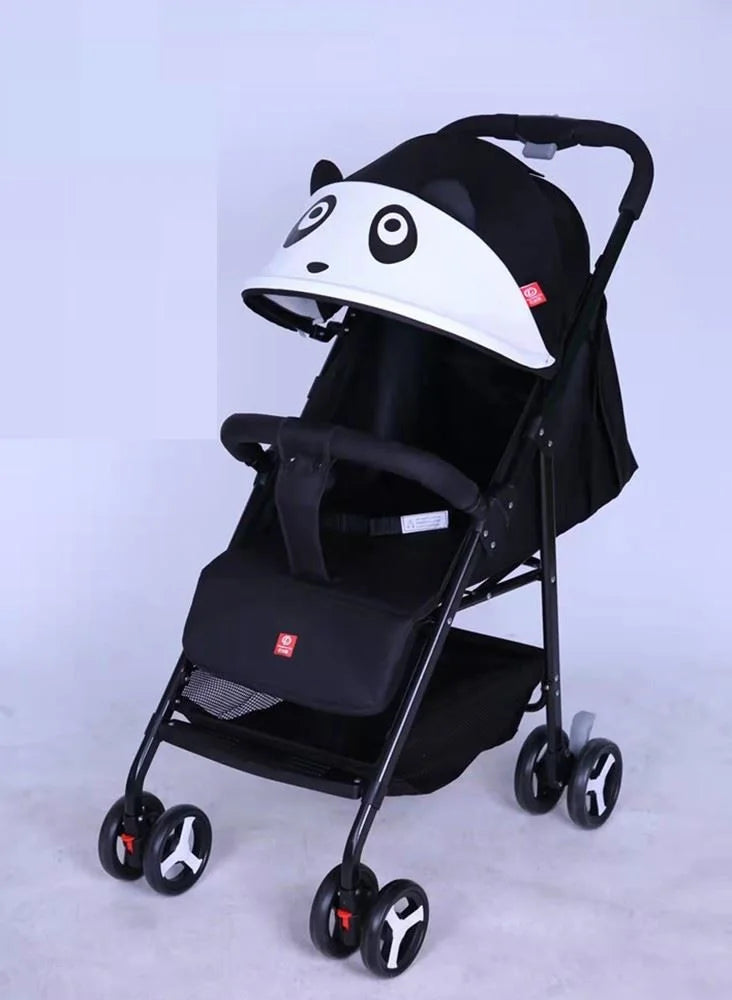KTX-698323 Lightweight One-Hand Foldable Baby Stroller with Adorable Animal Design for Children Aged 0-3 Years