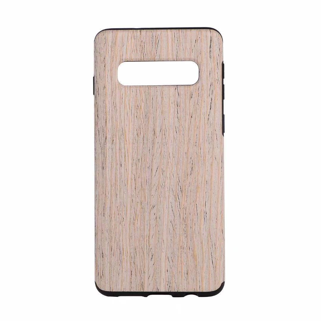 HKM-698387 Solid Wood Grain TPU Phone Case
