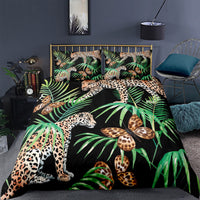 HKM-698451 Digital Printed Bedding Set in Multiple Sizes - Soft Chemical Fiber Quilt Cover with Pillowcases