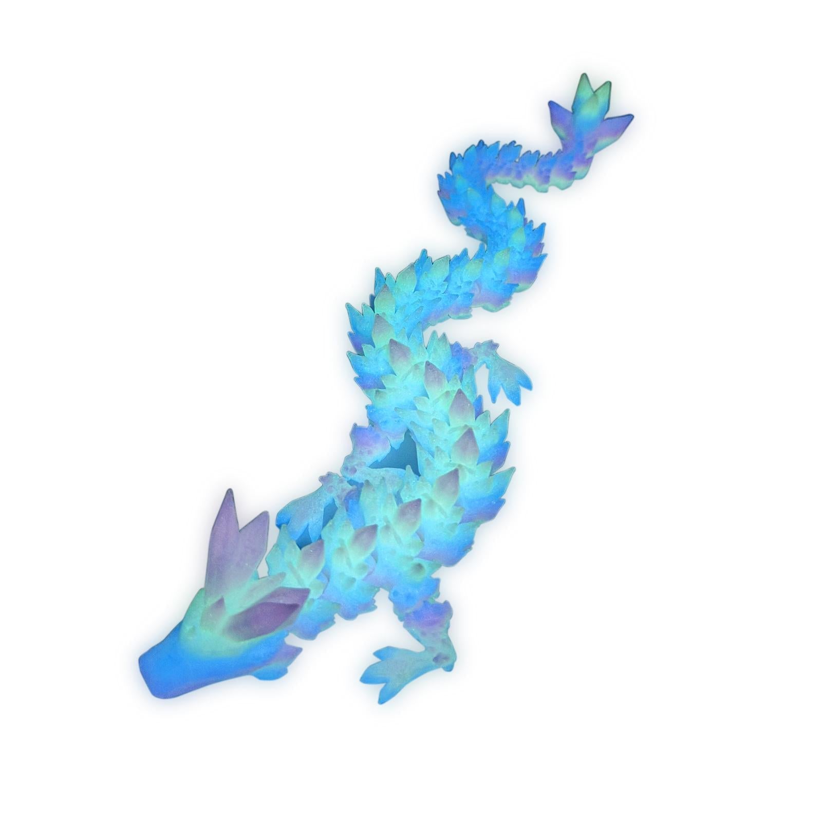 HKM-698771 Diamond Pattern Dragon Ornament with Realistic Brick Texture for Dinosaur Lovers
