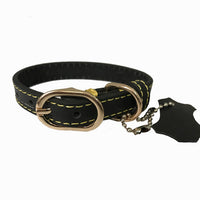 HKM-698835 Pet Leather Collar Color Cowhide