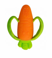 HKM-698963 Infantino Baby Tino Carrot Teether Toy for Infants, 0-2 Years, Plastic, 100 x 80 mm