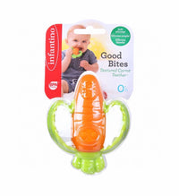 HKM-698963 Infantino Baby Tino Carrot Teether Toy for Infants, 0-2 Years, Plastic, 100 x 80 mm