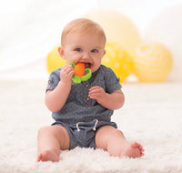 HKM-698963 Infantino Baby Tino Carrot Teether Toy for Infants, 0-2 Years, Plastic, 100 x 80 mm