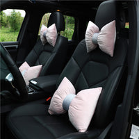 HKM-699091 Retro Velvet Car Neck Guard for Travel and Relaxation