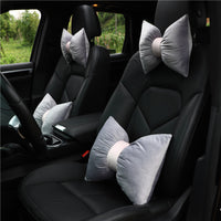 HKM-699091 Retro Velvet Car Neck Guard for Travel and Relaxation