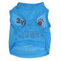 HKM-699155 Spring and Summer Polyester Pet Vest for Dogs in Blue, Rose Red, and Pink