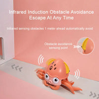 HKM-699283 Electric Crawling Octopus Toy for Kids with Light and Music - Educational Fun Toy for Infants and Toddlers