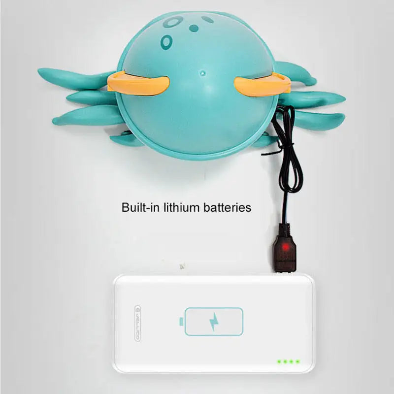 HKM-699283 Electric Crawling Octopus Toy for Kids with Light and Music - Educational Fun Toy for Infants and Toddlers
