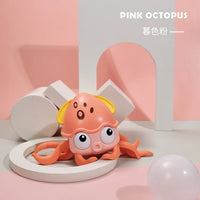 HKM-699283 Electric Crawling Octopus Toy for Kids with Light and Music - Educational Fun Toy for Infants and Toddlers