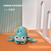HKM-699283 Electric Crawling Octopus Toy for Kids with Light and Music - Educational Fun Toy for Infants and Toddlers