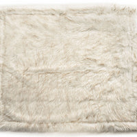 HKM-699475 Plush Fox Fur Waterproof Dog House Blanket - Multiple Sizes Available
