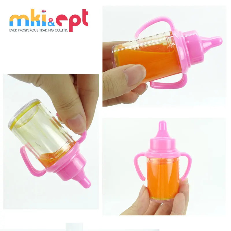 HKM-699923 Small Magic Milk Bottle Toy for Kids - Colorful Plastic Classic Playtime Fun