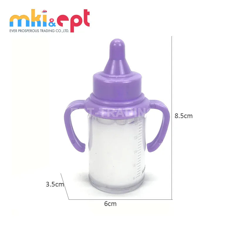 HKM-699923 Small Magic Milk Bottle Toy for Kids - Colorful Plastic Classic Playtime Fun