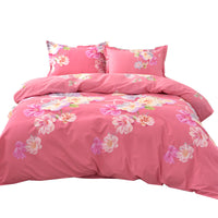 HKM-700115 Pink Pure Cotton Four-Piece Anime Cartoon Bedding Set