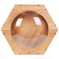 HKM-700243 Luxury Solid Wood Cat Tree with Scratching Post and Drilling Hole