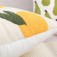 HKM-700499 Embroidered Cotton and Linen Pillowcase in Pastoral Style - 45x45cm