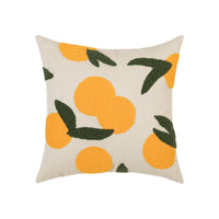 HKM-700499 Embroidered Cotton and Linen Pillowcase in Pastoral Style - 45x45cm