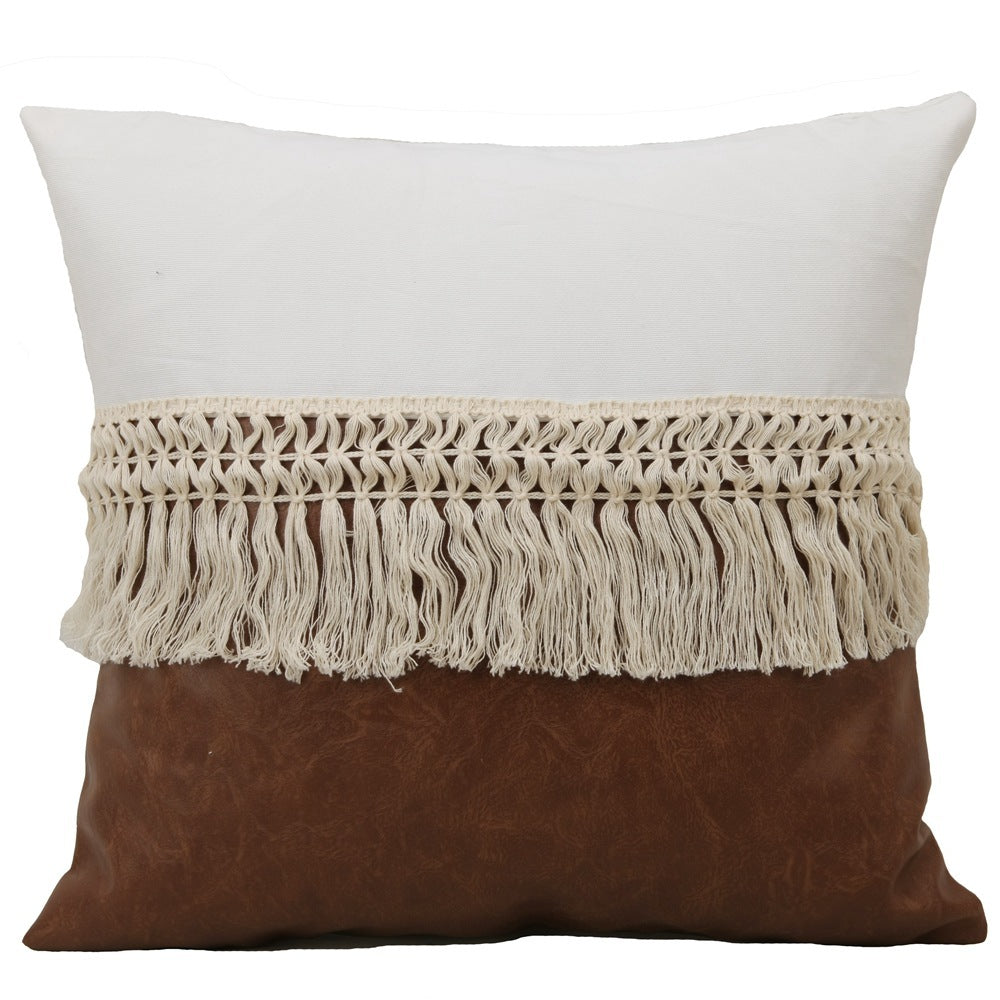 HKM-700563 Solid Color Nordic Light Pillow Cover - 45x45cm Polyester Fiber