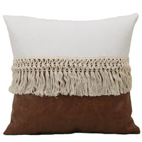 HKM-700563 Solid Color Nordic Light Pillow Cover - 45x45cm Polyester Fiber