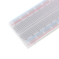 HKM-700627 Breadboard for Arduino Development – 630 Sockets, 5.6x16.5x0.85 CM, ABS Material with Phosphor Bronze Clips