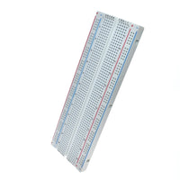 HKM-700627 Breadboard for Arduino Development – 630 Sockets, 5.6x16.5x0.85 CM, ABS Material with Phosphor Bronze Clips