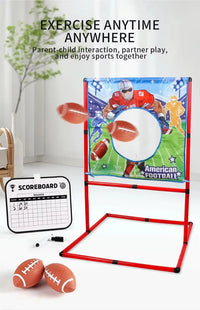 HKM-700691 Rugby Throwing Training Toy for Kids - Indoor and Outdoor Sports Fun