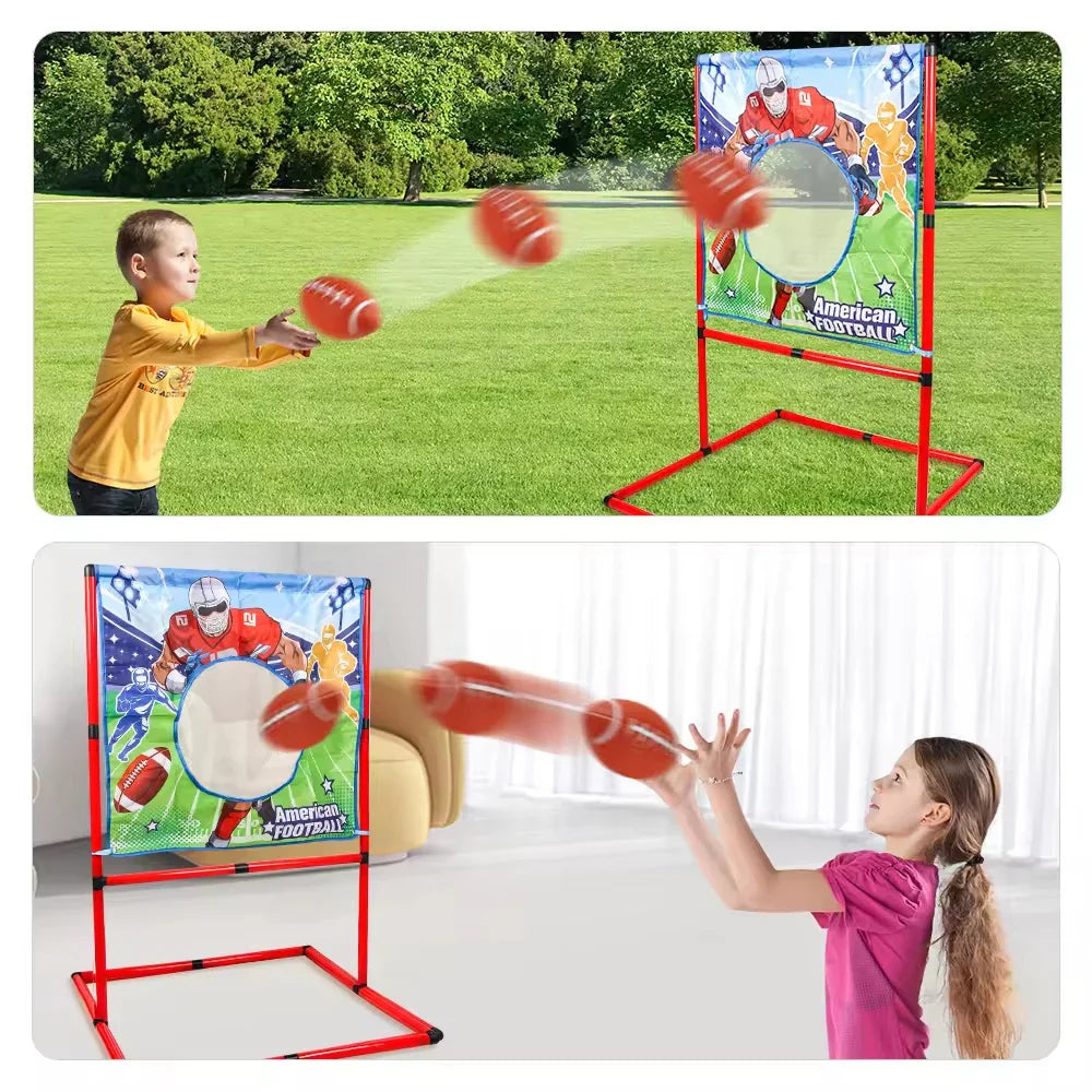 HKM-700691 Rugby Throwing Training Toy for Kids - Indoor and Outdoor Sports Fun