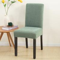 HKM-700819 Elastic Dustproof Chair Cover for Dining and Office Chairs, Polyester and Spandex Material, Adjustable Size 45-60cm Height