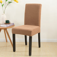 HKM-700819 Elastic Dustproof Chair Cover for Dining and Office Chairs, Polyester and Spandex Material, Adjustable Size 45-60cm Height