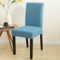HKM-700819 Elastic Dustproof Chair Cover for Dining and Office Chairs, Polyester and Spandex Material, Adjustable Size 45-60cm Height