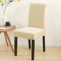 HKM-700819 Elastic Dustproof Chair Cover for Dining and Office Chairs, Polyester and Spandex Material, Adjustable Size 45-60cm Height