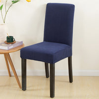 HKM-700819 Elastic Dustproof Chair Cover for Dining and Office Chairs, Polyester and Spandex Material, Adjustable Size 45-60cm Height