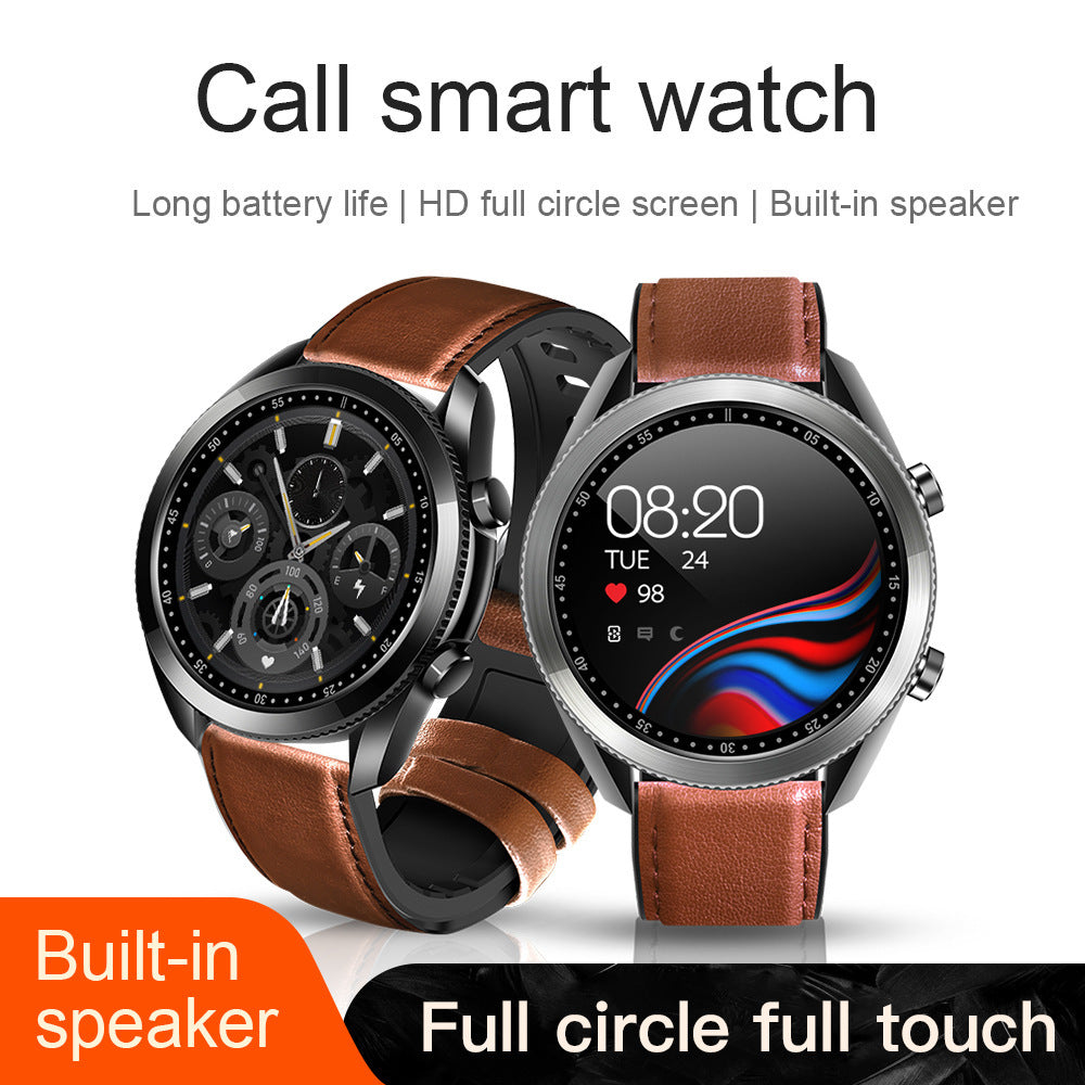 HKM-700947 UM90 Smart Call Watch with Sports Pedometer, Heart Rate Monitor, Bluetooth, and Custom Dial - 24 Sports Modes, 1.28-inch Screen, IP67 Waterproof
