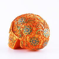 HKM-701203 Modern Art Resin Skull Decoration - Unique Hanging Ornament for Home Decor